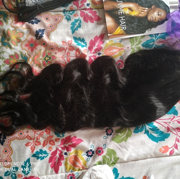 24" virgin full lace wig - Picture 6 of 7